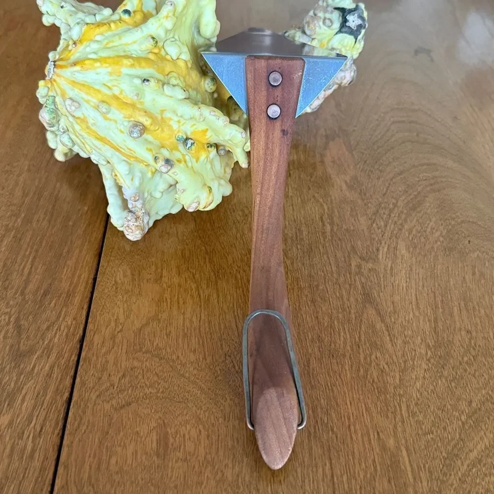 Handmade Madrona Wood Pie Server
